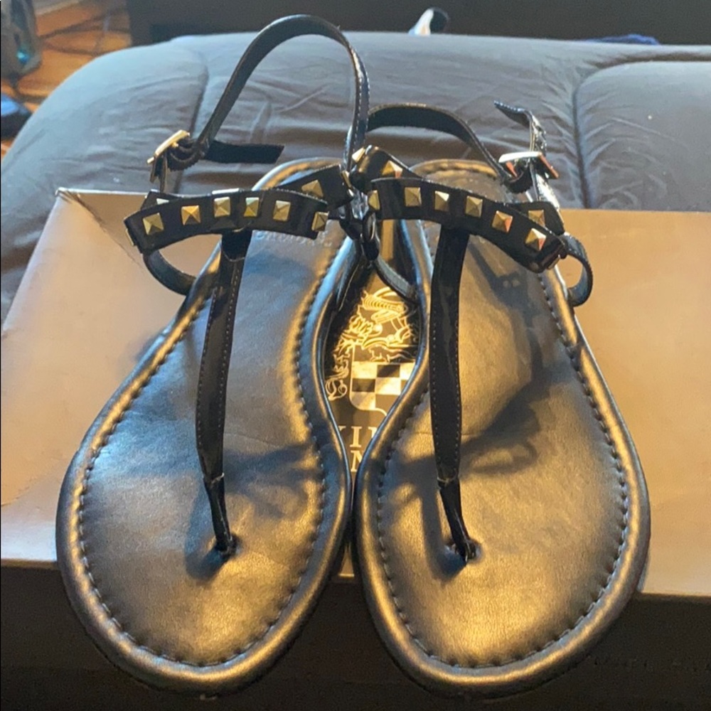 Midnight PATENT PU Sandal